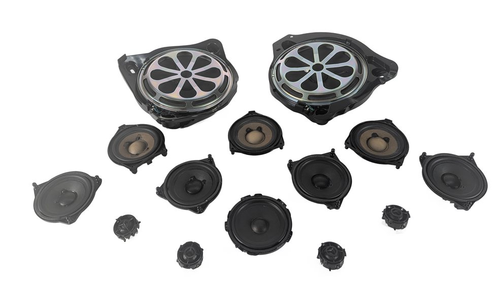 Thumbnail 3: 2016 MERCEDES C450 W205 BURMESTER AUDIO SPEAKER SOUND SYSTEM SET/14