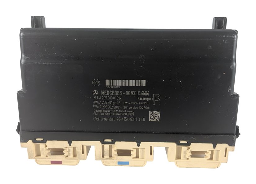 Thumbnail 2: 2016 MERCEDES C450 (W205) FRONT RIGHT PASSENGER SEAT CONTROL MODULE COMPUTER