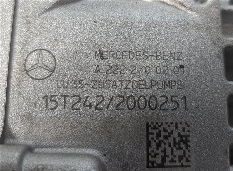 Thumbnail 5: 2016 MERCEDES C450 W205 TRANSMISSION AUXILIARY OIL FLUID PUMP