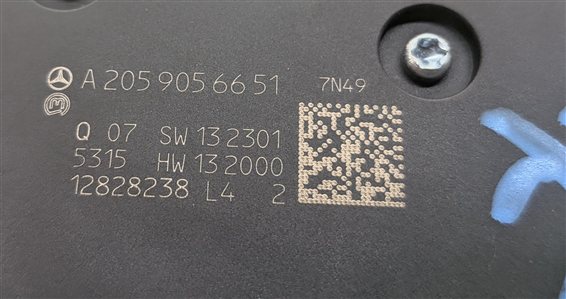 Thumbnail 3: 2016 MERCEDES C450 W205 FRONT LEFT DRIVER SEAT ADJUSTMENT MEMORY SWITCH