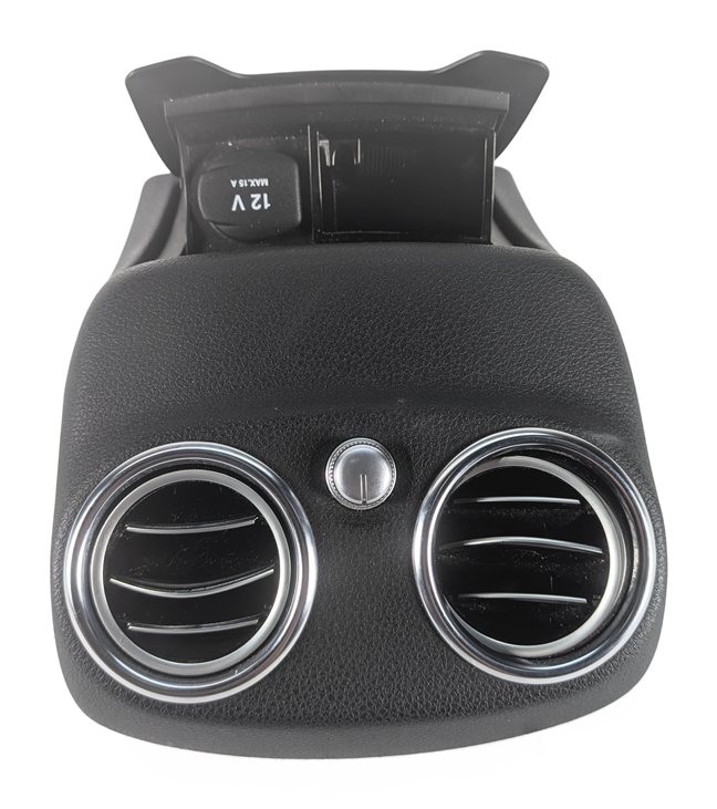 Thumbnail 2: 2016 MERCEDES C450 W205 REAR CENTER CONSOLE HEAT AIR AC VENT PANEL (Black)