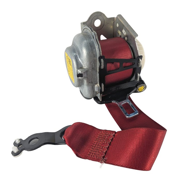 2016 MERCEDES C450 W205 REAR LEFT SEATBELT RETRACTOR (Red)