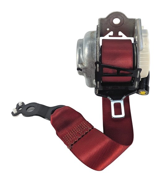 Thumbnail 3: 2016 MERCEDES C450 W205 REAR LEFT SEATBELT RETRACTOR (Red)