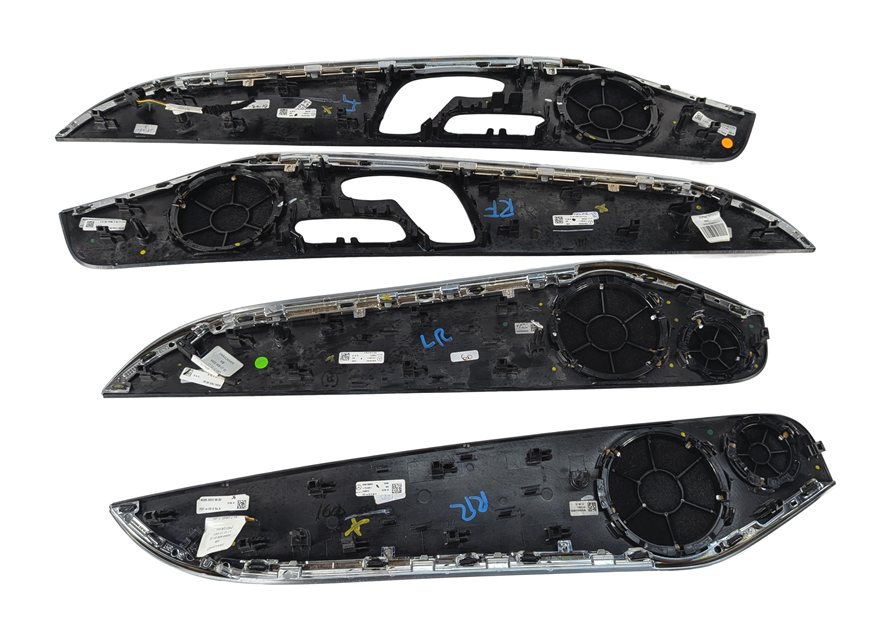 Thumbnail 6: 2016 MERCEDES C450 W205 BURMESTER SPEAKER GRILLE COVER SET/4 (Black Ash)