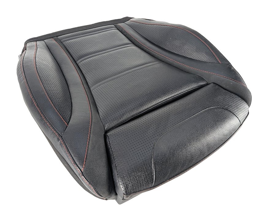 2016 MERCEDES C450 W205 FRONT RIGHT PASSENGER LOWER HEATED SEAT CUSHION (Black)