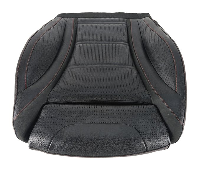 Thumbnail 3: 2016 MERCEDES C450 W205 FRONT RIGHT PASSENGER LOWER HEATED SEAT CUSHION (Black)