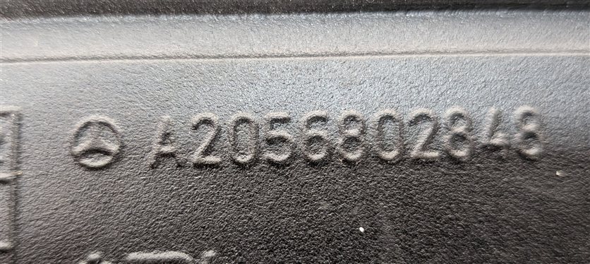 Thumbnail 4: 2016 MERCEDES C450 W205 FRONT REAR RUBBER ALL WEATHER FLOOR MAT SET/4 BLACK