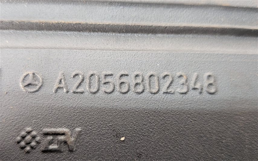 Thumbnail 5: 2016 MERCEDES C450 W205 FRONT REAR RUBBER ALL WEATHER FLOOR MAT SET/4 BLACK