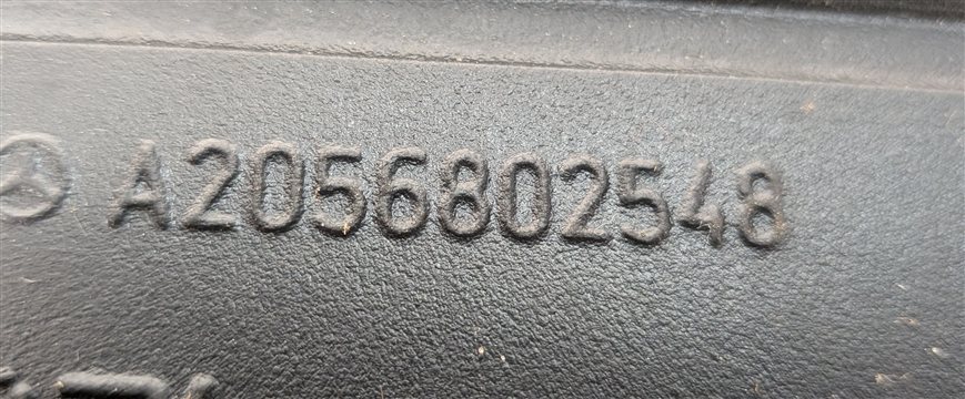 Thumbnail 6: 2016 MERCEDES C450 W205 FRONT REAR RUBBER ALL WEATHER FLOOR MAT SET/4 BLACK