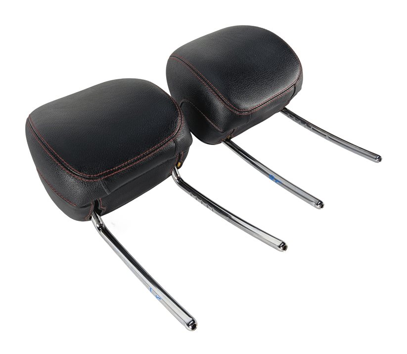 Thumbnail 2: 15-23 MERCEDES C GLC CLASS W205 X253 FRONT SEAT HEADREST SET/2 (Black)