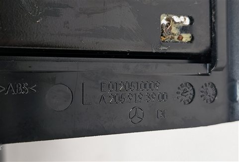 Thumbnail 6: 15-17 MERCEDES C CLASS W205 FRONT LEFT DRIVER POWER SEAT TRACK w/MOTORS