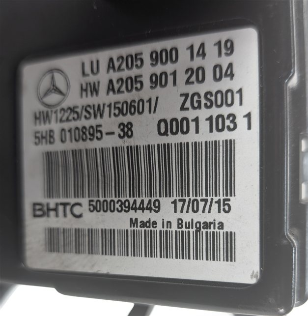 Thumbnail 4: 15-19 MERCEDES C300 C350 C400 C450 GLC300 (W205 W253) TEMPERATURE CONTROL MODULE
