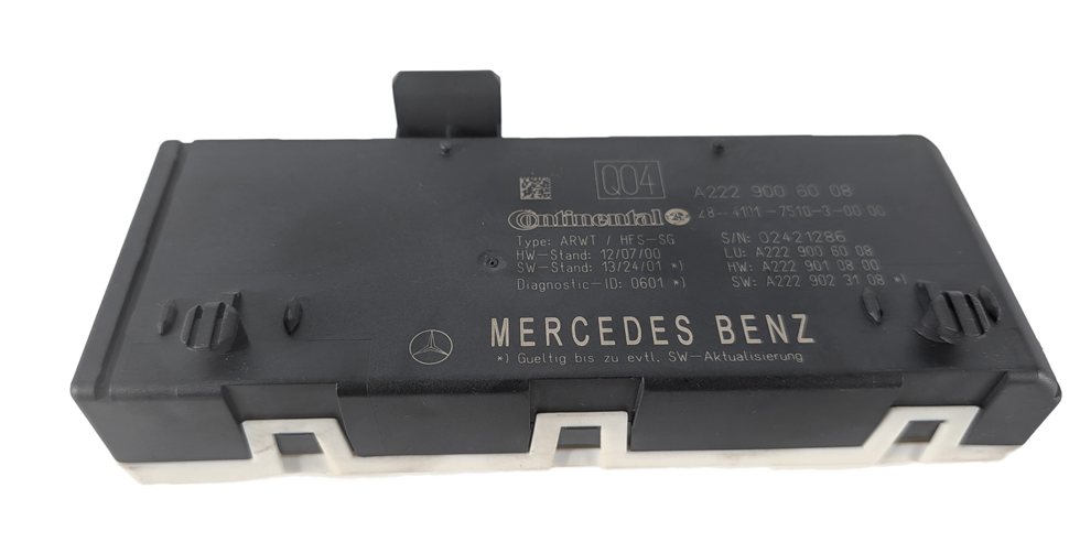 15-17 MERCEDES C CLASS W205 TRUNK LID RELEASE OPENER CONTROL MODULE
