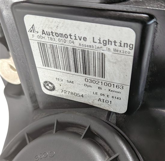 Thumbnail 6: 2007-2011 BMW X5 (E70) RIGHT - XENON HID ADAPTIVE DYNAMIC HEADLIGHT LIGHT LAMP