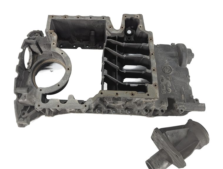 Thumbnail 3: 2007-2010 BMW X5 (E70) 4.8L V8 N62 ENGINE UPPER MOTOR OIL FLUID PAN CRADLE