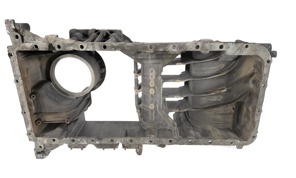 Thumbnail 4: 2007-2010 BMW X5 (E70) 4.8L V8 N62 ENGINE UPPER MOTOR OIL FLUID PAN CRADLE