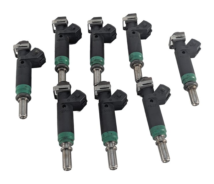 Thumbnail 3: 04-10 BMW 545i 745i 750i X5 (E53 E60 E63 E65 E70) 4.4L 4.8L FUEL INJECTOR SET/8