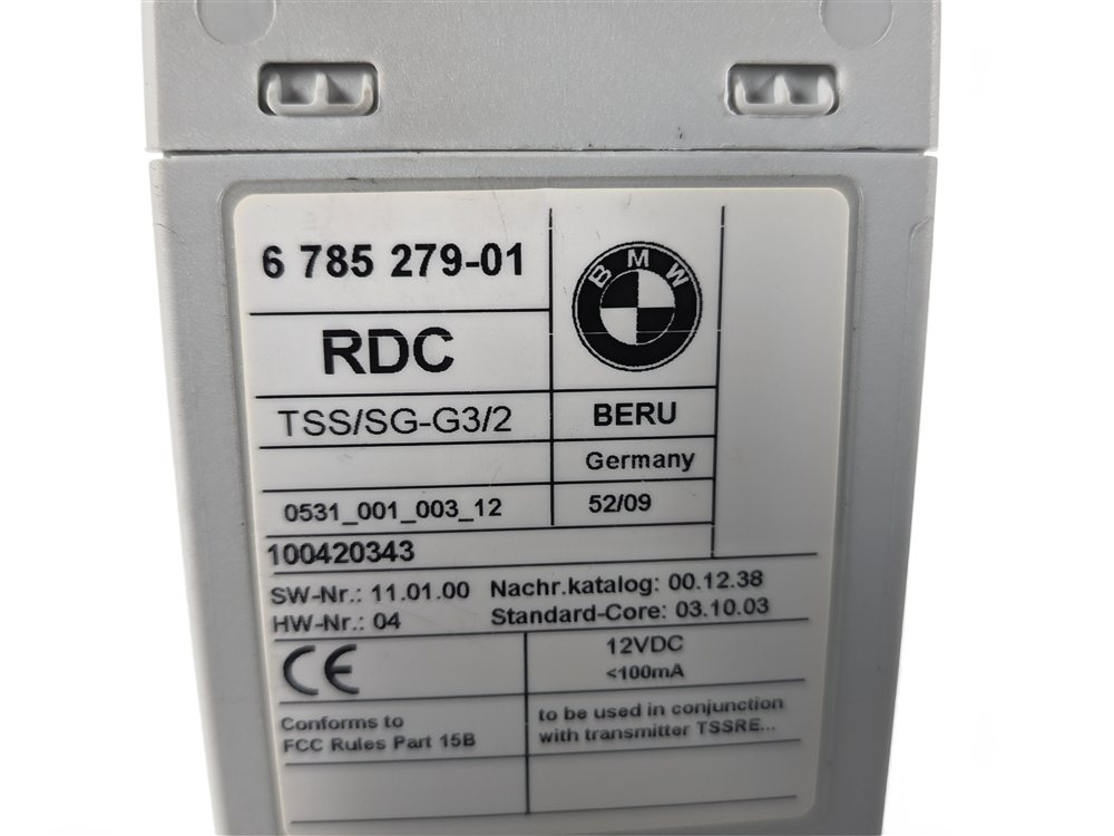 Thumbnail 4: 2007-2011 BMW 525i 528i 530i M3 M5 M6 X5 X6 Z4 TPMS RDC TIRE PRESSURE MODULE