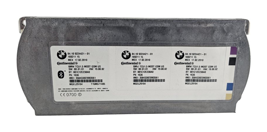 Thumbnail 4: 08-16 BMW 535i 750i 760i X5 X6 Z4 (E60 F01 E70 E71 E89) BLUETOOTH COMBOX MODULE