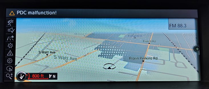 2010-2014 BMW X5 X5M X6 X6M (E70 E71) FRONT GPS NAVIGATION MEDIA DISPLAY SCREEN