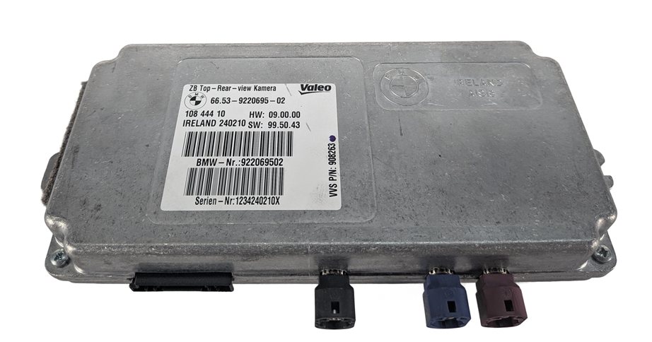 Thumbnail 3: 2010 BMW X5 (E70) TOP REAR VIEW CAMERA CONTROL MODULE COMPUTER