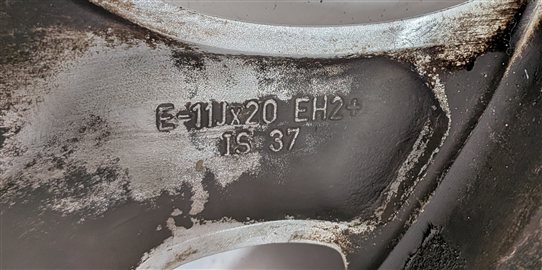 Thumbnail 4: 2007-2013 BMW X5 (E70) 20x11 REAR  ALUMINUM ALLOY Y-SPOKE 5-SPOKE WHEEL RIM