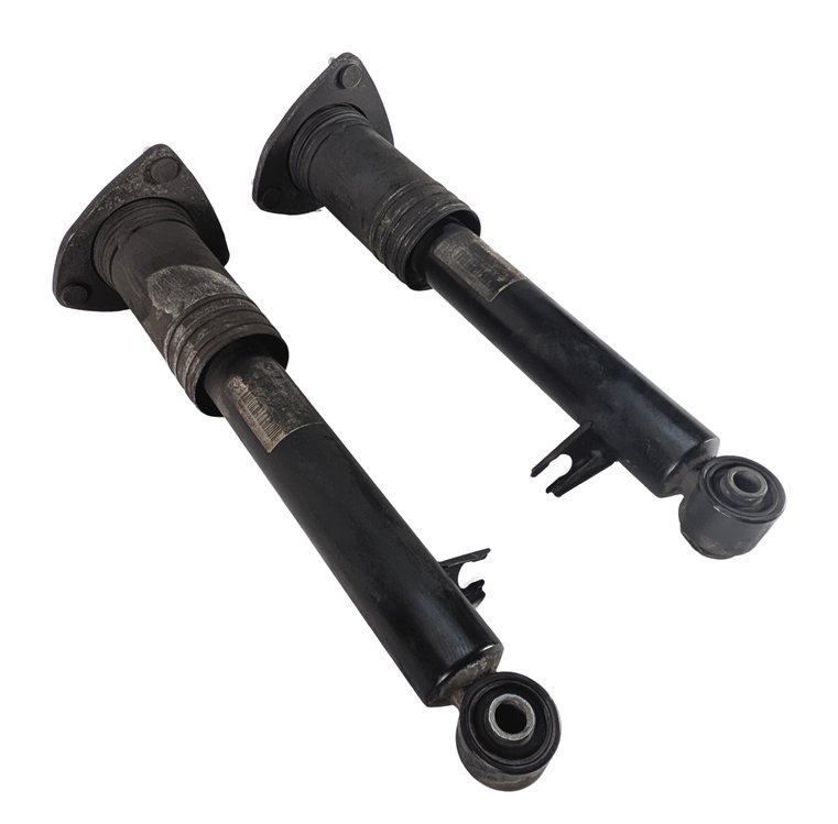 07-10 BMW X5 (E70) REAR LEFT/RIGHT SHOCK STRUT ABSORBER SET/2 STANDARD AWD