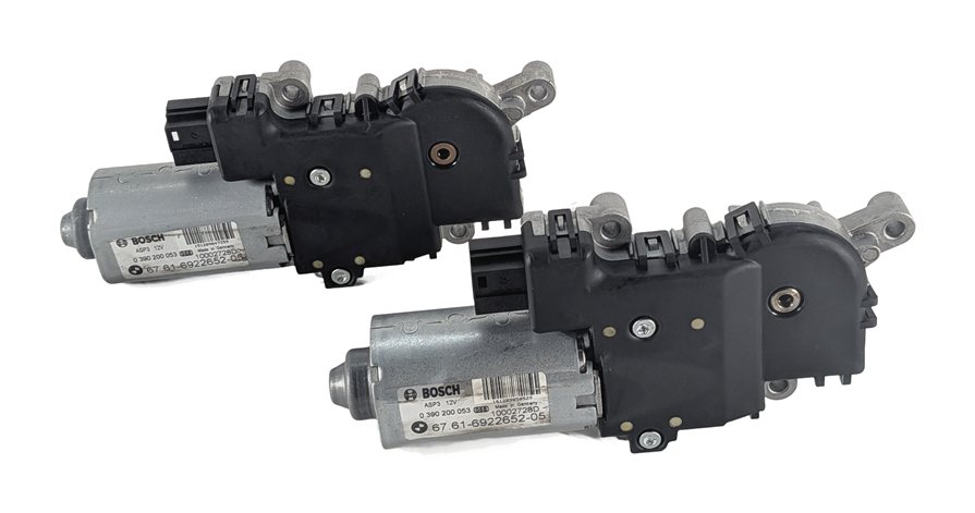 Thumbnail 2: 04-13 BMW X5 E53 E70 04-11 X3 (F25) PANORAMIC GLASS SUNROOF SUN ROOF MOTOR SET 2