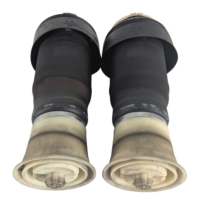 2010 BMW X5 E70 REAR LEFT/RIGHT AIR SUSPENSION SPRING BAG SET/2 BILSTEIN