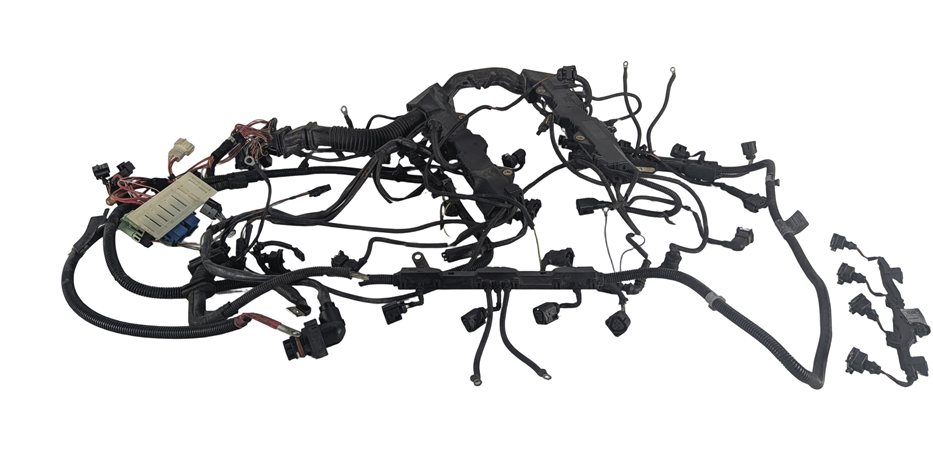Thumbnail 2: 2010 BMW X5 (E70) 4.8L (N62) ENGINE WIRE WIRING HARNESS LOOM