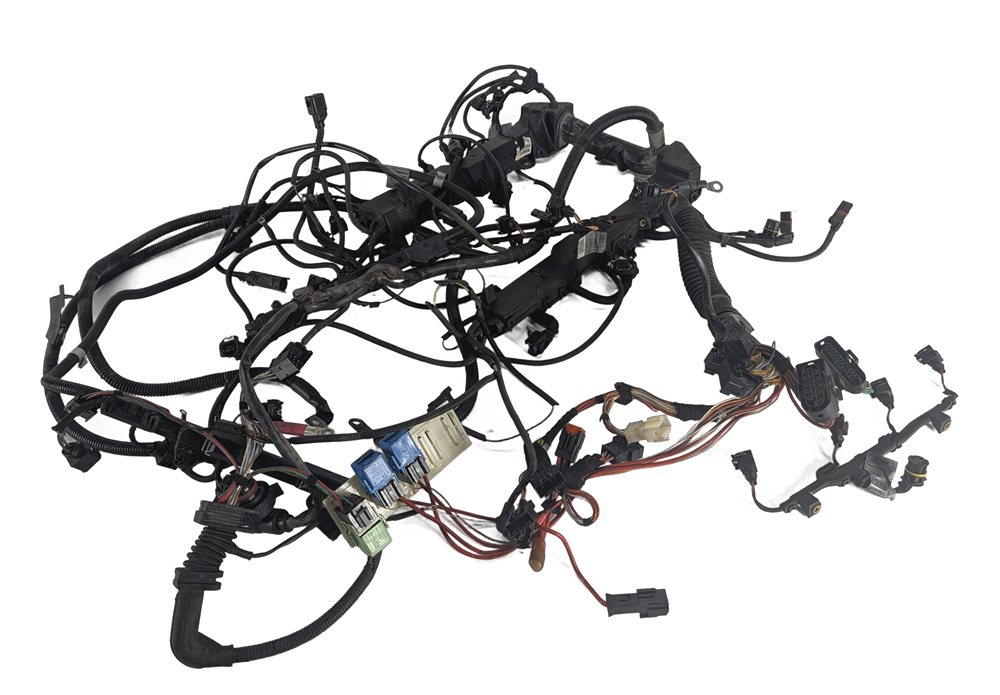 Thumbnail 3: 2010 BMW X5 (E70) 4.8L (N62) ENGINE WIRE WIRING HARNESS LOOM