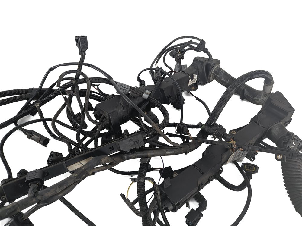 Thumbnail 5: 2010 BMW X5 (E70) 4.8L (N62) ENGINE WIRE WIRING HARNESS LOOM