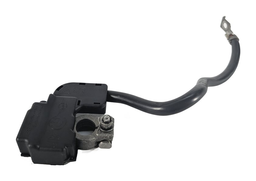 Thumbnail 3: 2010 BMW X5 (E70) 4.8L NEGATIVE GROUND BATTERY CABLE w/ IBS SENSOR