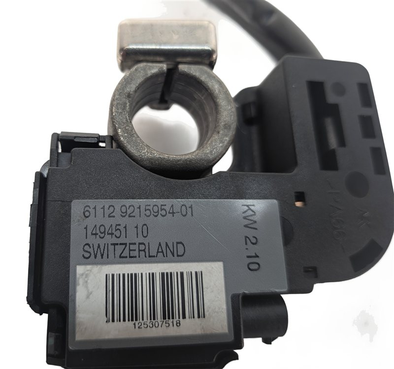 Thumbnail 4: 2010 BMW X5 (E70) 4.8L NEGATIVE GROUND BATTERY CABLE w/ IBS SENSOR