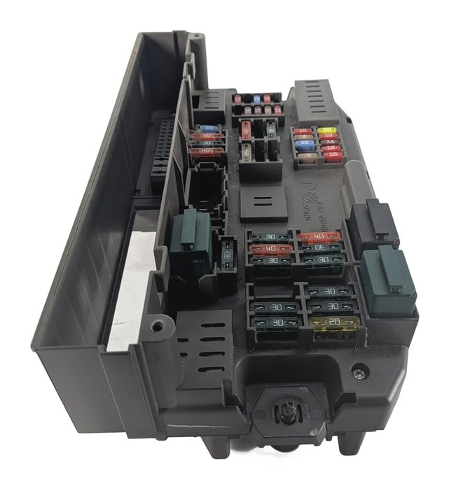 Thumbnail 2: 2010 BMW X5 (E70) 4.8L FRONT POWER DISTRIBUTION FUSE BOX RELAY CARRIER