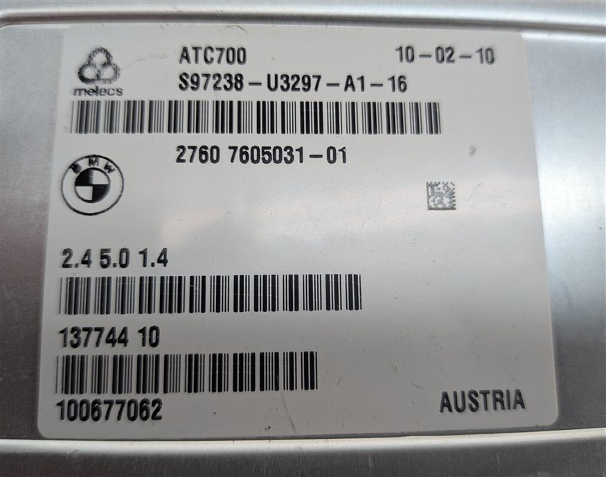 Thumbnail 3: 2007-2014 BMW X5 X5M X6 X6M - (E70 / E71) ATC700 TRANSFER CASE CONTROL MODULE