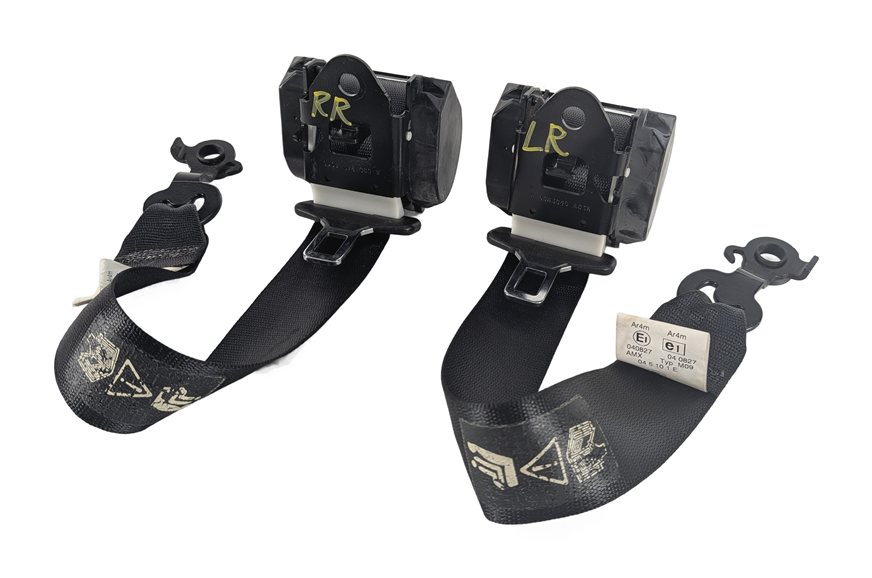 Thumbnail 2: 2010 BMW X5 E70 REAR 3RD ROW LEFT/RIGHT SEATBELT RETRACTOR SET/2 (Black)
