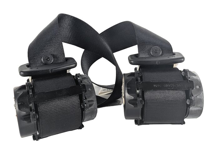 Thumbnail 6: 2010 BMW X5 E70 REAR 3RD ROW LEFT/RIGHT SEATBELT RETRACTOR SET/2 (Black)