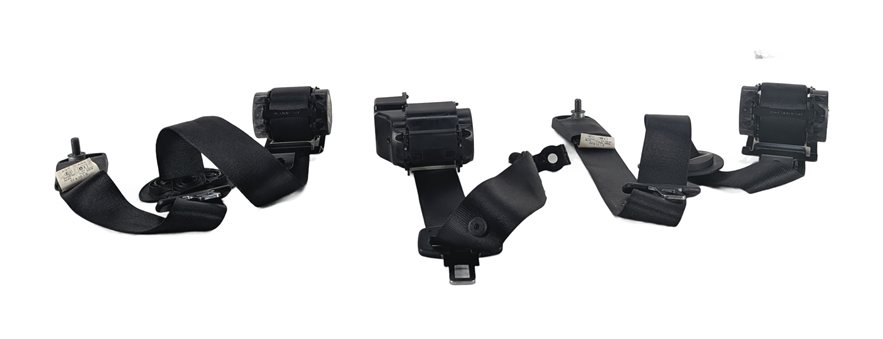 Thumbnail 2: 2010 BMW X5 (E70) REAR 2ND ROW SEAT SEATBELT RETRACTOR SET/3 (Black)