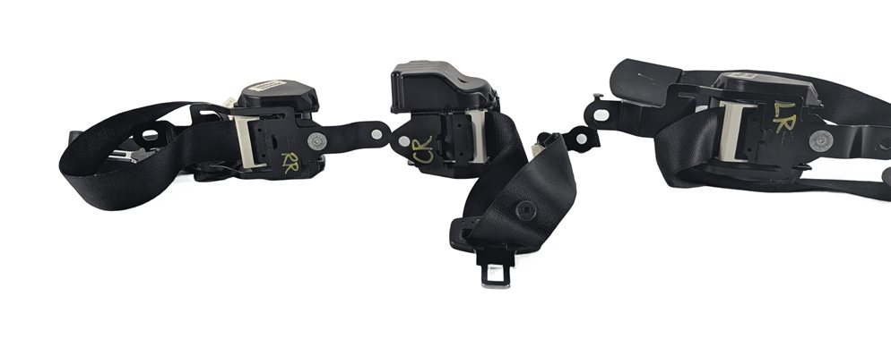 Thumbnail 3: 2010 BMW X5 (E70) REAR 2ND ROW SEAT SEATBELT RETRACTOR SET/3 (Black)