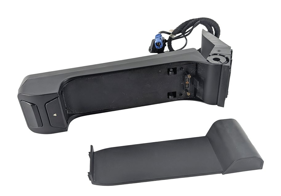 2010 BMW X5 (E70) FRONT CENTER CONSOLE CELL PHONE SNAP-IN ADAPTER CRADLE BASE