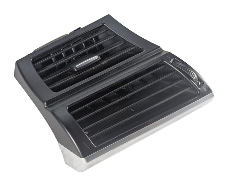 2010 BMW X5 (E70) FRONT LEFT DRIVER DASH HEAT AIR AC HVAC VENT (Black)