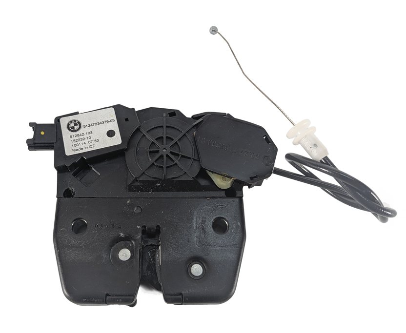 Thumbnail 3: 2010 BMW X5 (E70) REAR UPPER TRUNK LIFTGATE LOCK LATCH ACTUATOR w/ CABLE