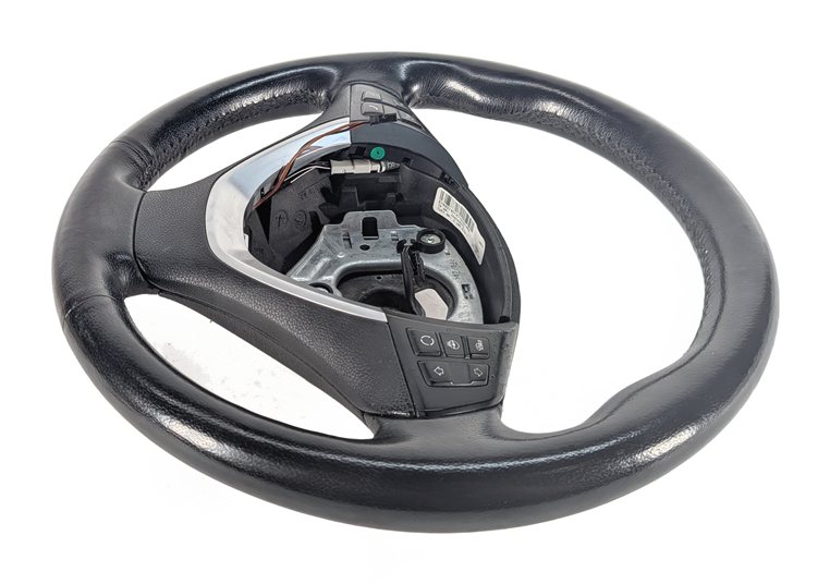 Thumbnail 4: 07-13 BMW X5 (E70) LEFT DRIVER HEATED M SPORT STEERING WHEEL w/SWITCHES (Black)