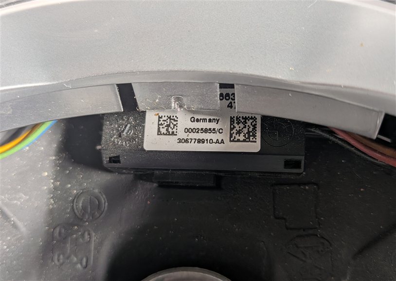 Thumbnail 6: 07-13 BMW X5 (E70) LEFT DRIVER HEATED M SPORT STEERING WHEEL w/SWITCHES (Black)