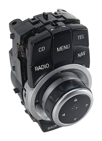 Thumbnail 1: 10-14 BMW 135i 335i X5 X6 (E70 E71 E87 E90) STEREO NAVIGATION iDRIVE SWITCH KNOB