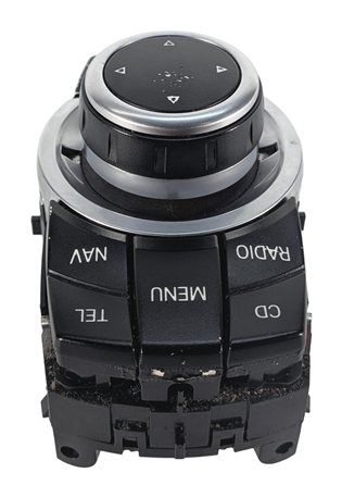 Thumbnail 5: 10-14 BMW 135i 335i X5 X6 (E70 E71 E87 E90) STEREO NAVIGATION iDRIVE SWITCH KNOB