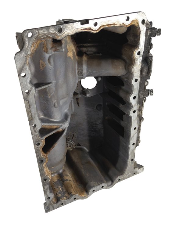 Thumbnail 4: 2012-2015 BMW X1 (E84) 2.0L (N20) ENGINE MOTOR OIL FLUID PAN AWD ALL WHEEL DRIVE