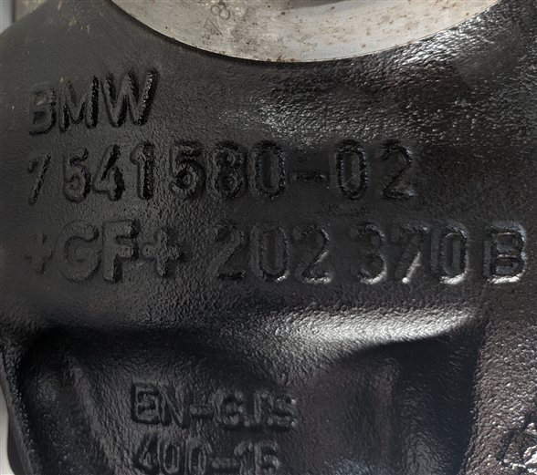 Thumbnail 5: 2012-2015 BMW X1 (E84) 2.0L TURBO REAR DIFFERENTIAL GEAR CARRIER (3.15 RATIO)