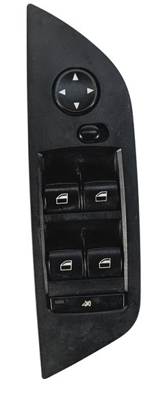 Thumbnail 4: 12-15 BMW X1 E84 FRONT LEFT DRIVER DOOR MASTER WINDOW SWITCH (w/o P-FOLD) BLACK